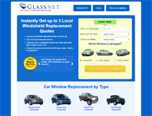 Tablet Screenshot of glass.net
