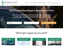 Tablet Screenshot of glass.com